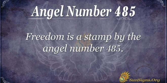 Angel Number 485