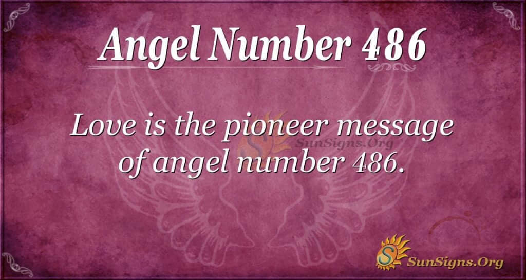 Angel Number 486