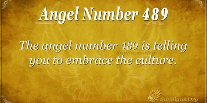 Angel Number 489