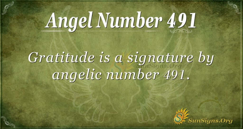 Angel Number 491