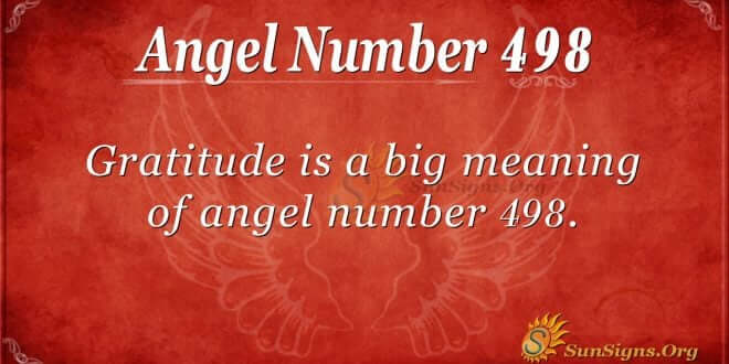 Angel Number 498