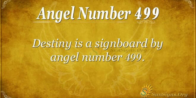 Angel Number 499