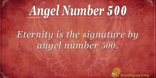 Angel Number 500