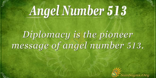 Angel Number 513