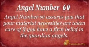 Angel Number 60