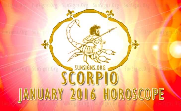 scorpio january 2016 horoscope