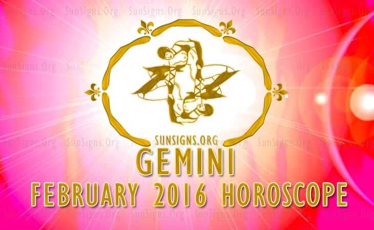 gemini february 2016 horoscope