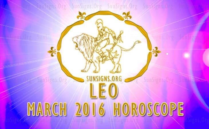 leo march 2016 horoscope