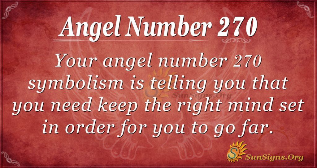 Angel Number 270