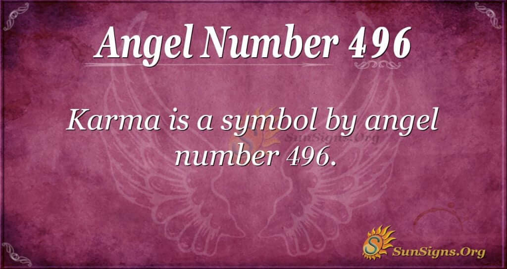 Angel Number 496
