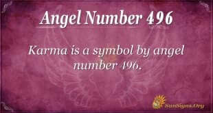 Angel Number 496