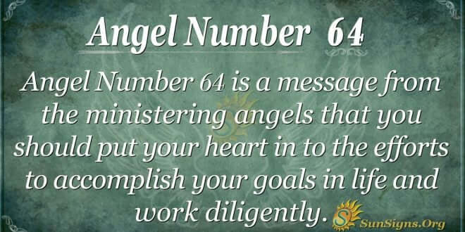 angel number 64