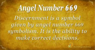Angel Number 669