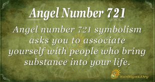 Angel Number 721