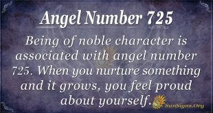 Angel Number 725