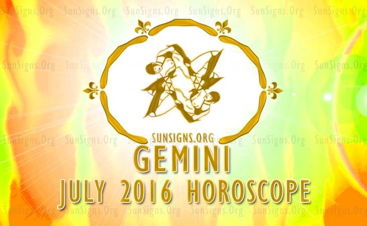 gemini july 2016 horoscope