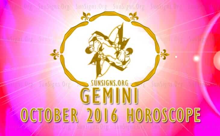 gemini october 2016 horoscope