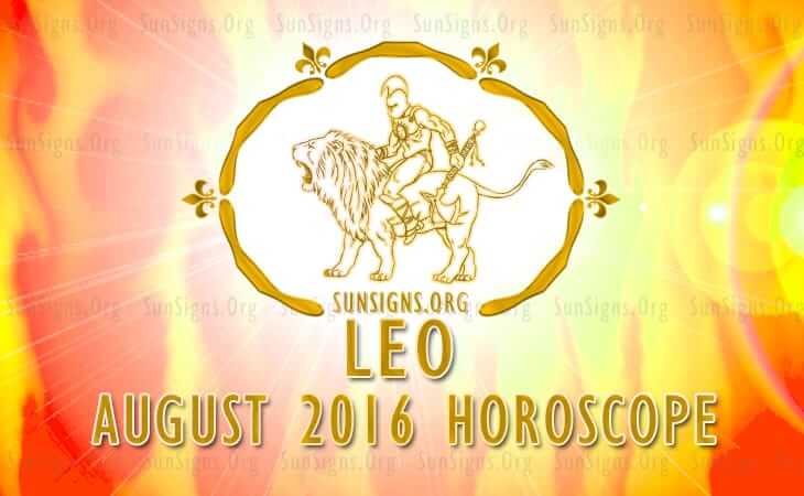leo august 2016 horoscope