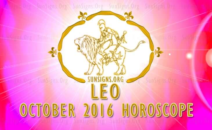 leo october 2016 horoscope