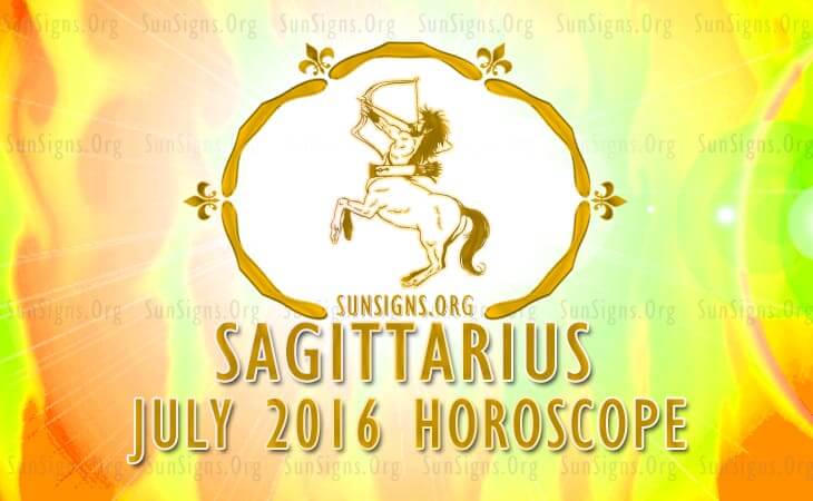 sagittarius july 2016 horoscope