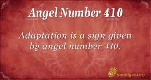 Angel Number 410