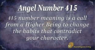 Angel Number 415