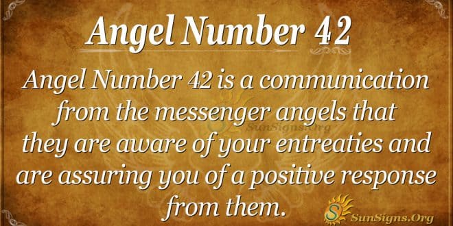 angel number 42