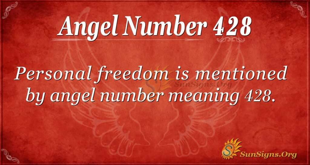 Angel Number 428
