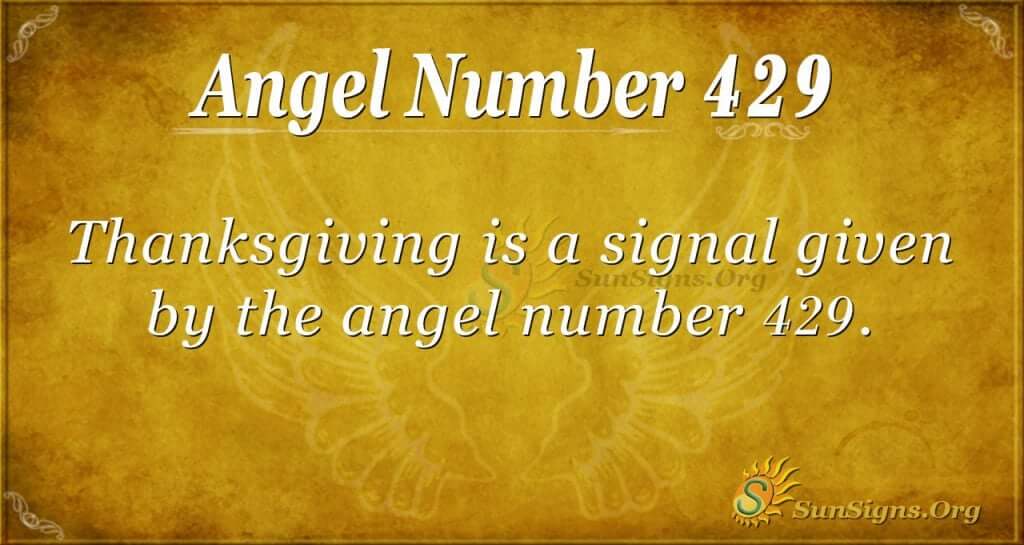 Angel Number 429