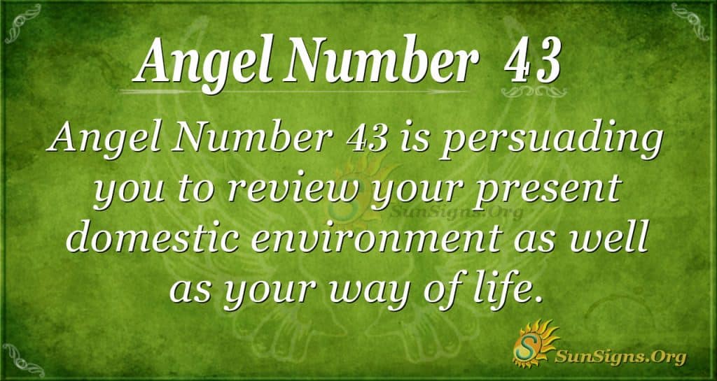 angel number 43