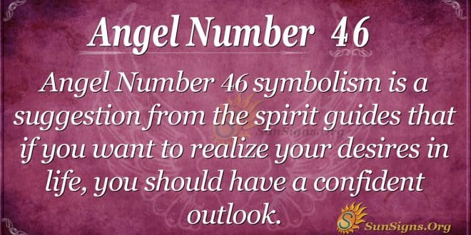 angel number 46