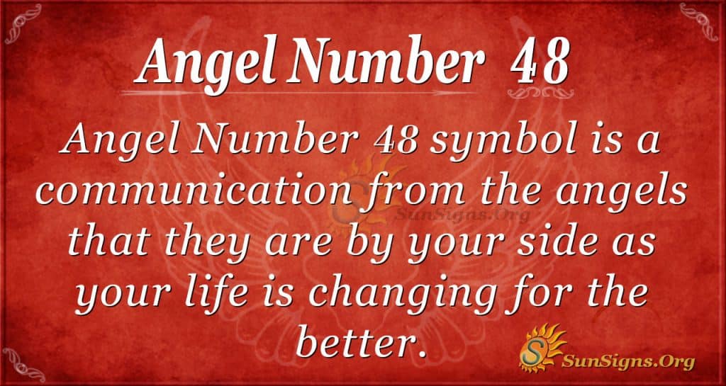 angel number 48