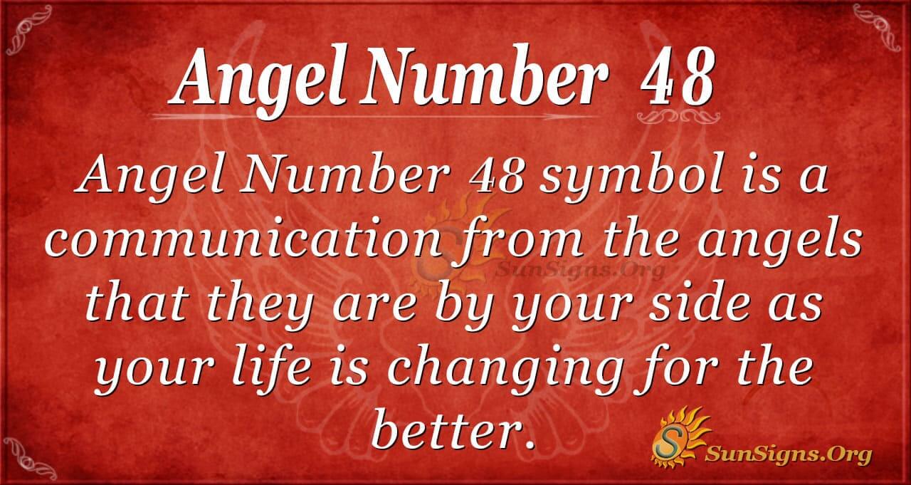 Angel Number 48 Meaning - Manifestation of Abundance - SunSigns.Org