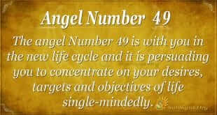 angel number 49