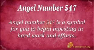 Angel Number 547