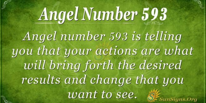 angel number 593