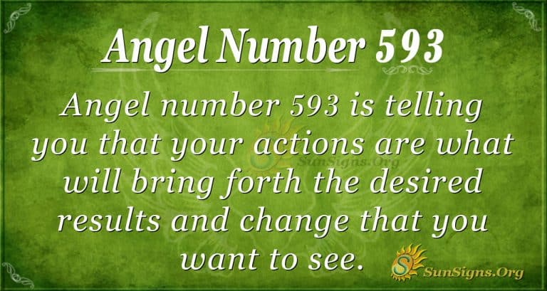 Angel Number 593 Meaning: Help Around The Corner - SunSigns.Org