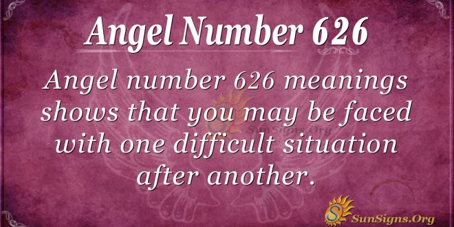 angel number 626