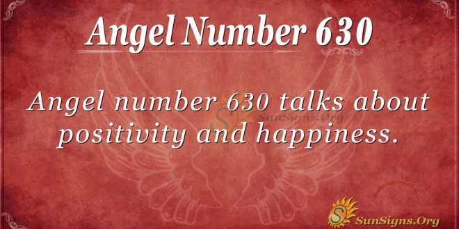 angel number 630