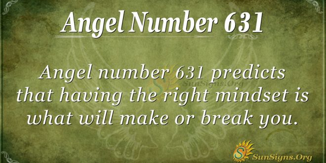 angel number 631