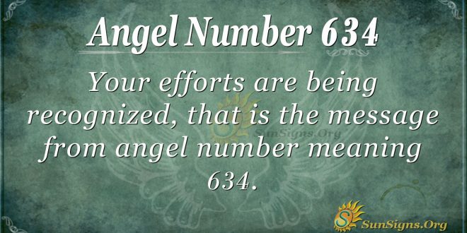 angel number 634