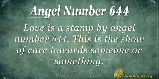 angel number 644