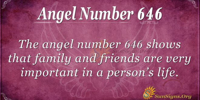 angel number 646