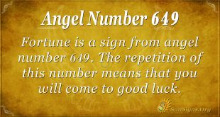 angel number 649