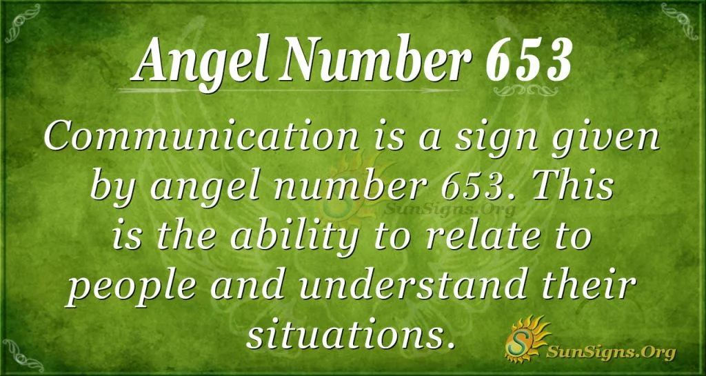 Angel Number 653
