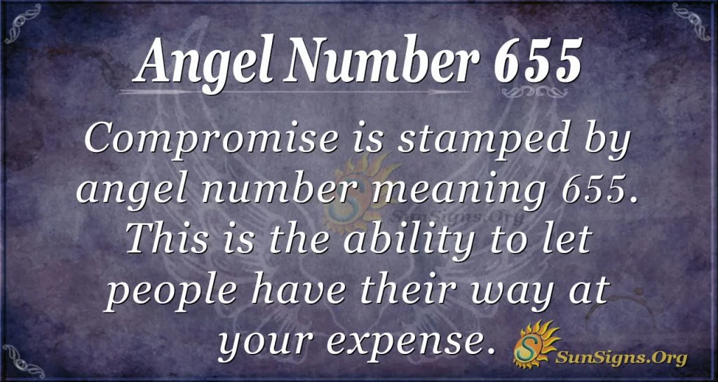 Número de ángel 655