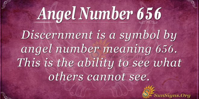 Angel Number 656