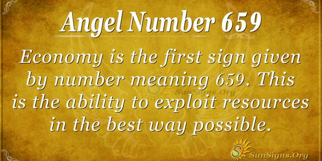 Angel Number 659