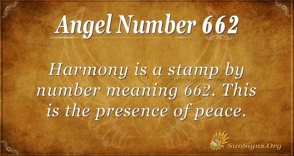 Angel Number 662