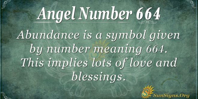 Angel Number 664